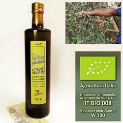 Olio Extra Vergine di Olive Biologico, Estratto a freddo e a secco